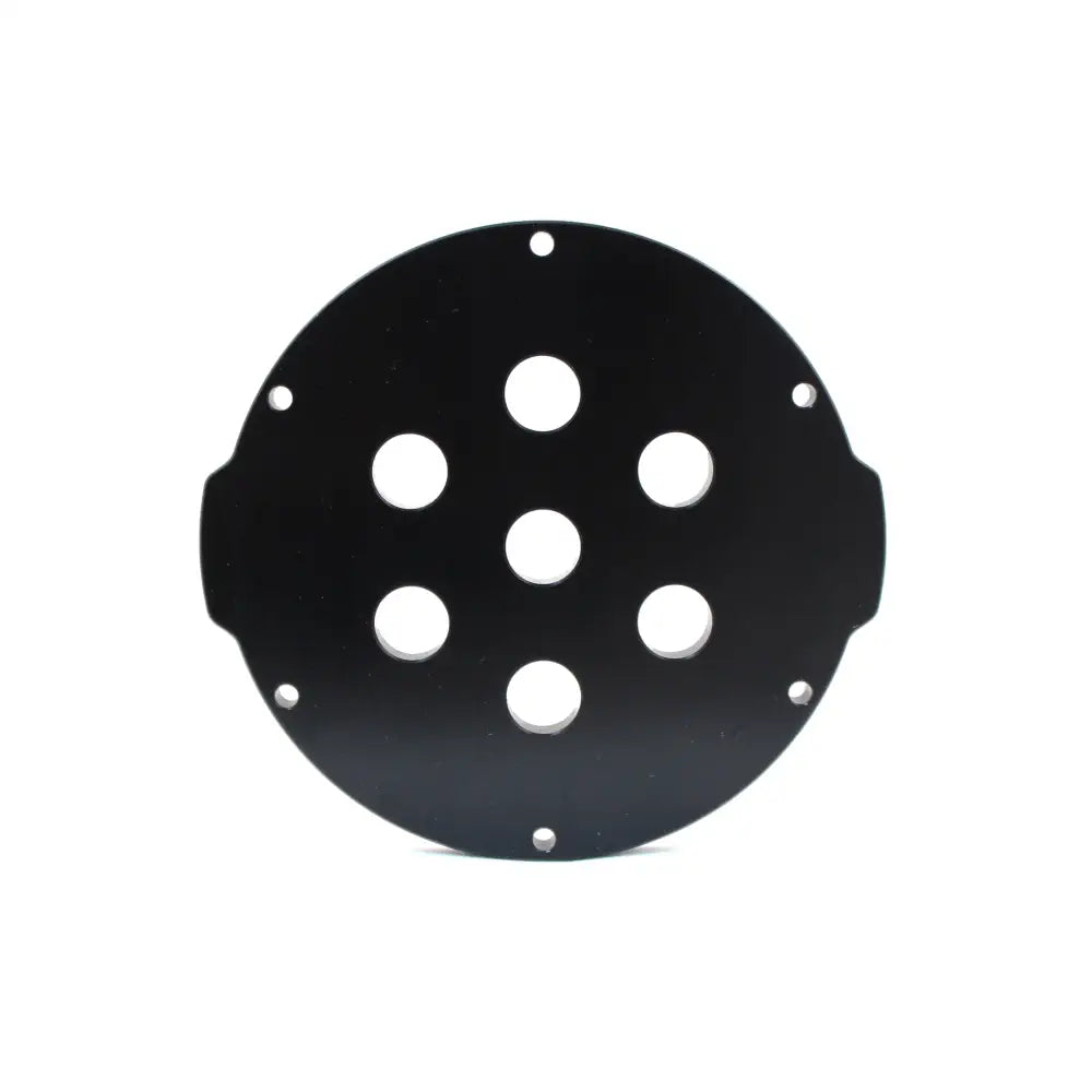 BlueRobotics 75 mm / 3 inch エンドキャップ アルミニウム 7x M10 穴 - 1000m