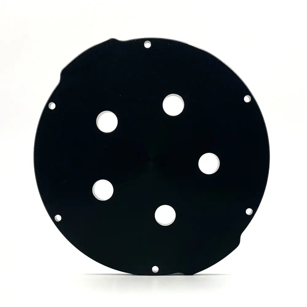 BlueRobotics 100 mm / 4 inch エンドキャップ アルミニウム 5x M10 穴 - 1000m