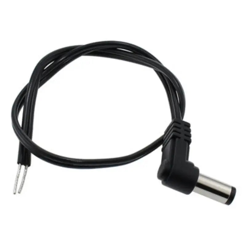 AndyMark 5.5mm 直角 オス バレル 24AWGケーブル