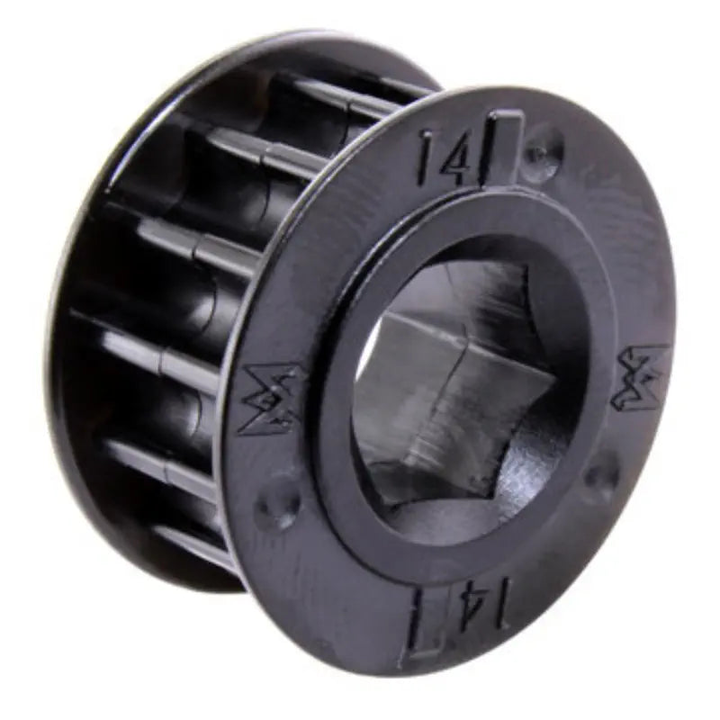 AndyMark 14 歯 0.375 インチ 六角穴 HTD プーリー