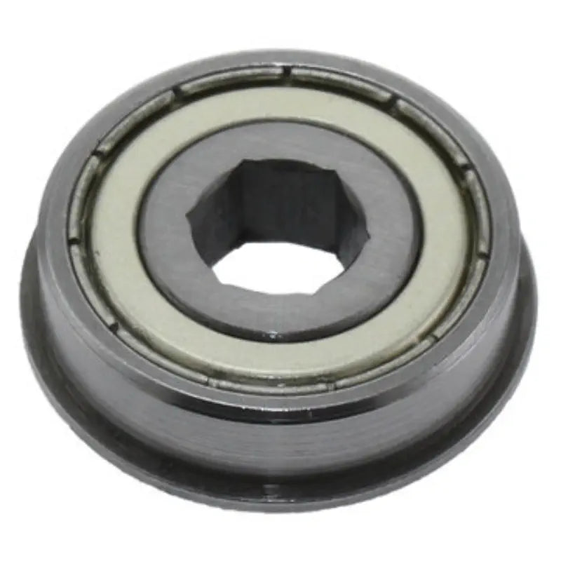 AndyMark シールドフランジベアリング (内径 3/8 (0.375) inch 六角、FR6ZZL-Hex)