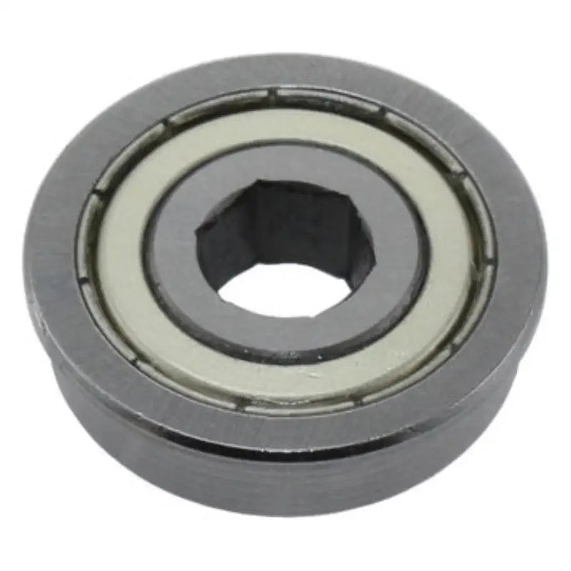 AndyMark シールドフランジベアリング (内径 3/8 (0.375) inch 六角、FR6ZZL-Hex)