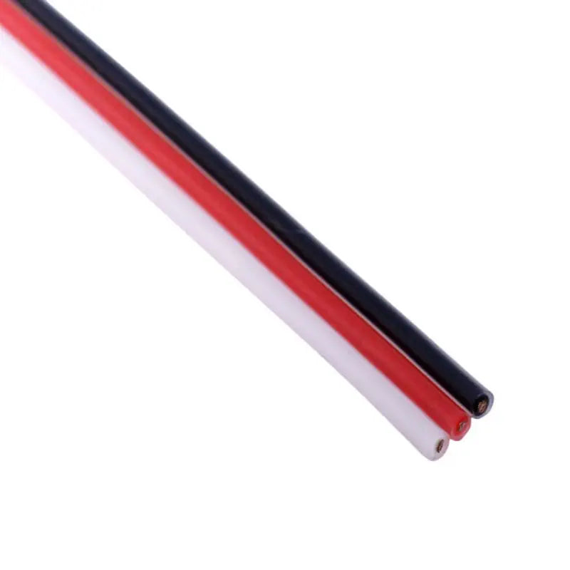 AndyMark 22AWG ボンディング PWM ワイヤー ブラック/レッド/ホワイト 10 フィート