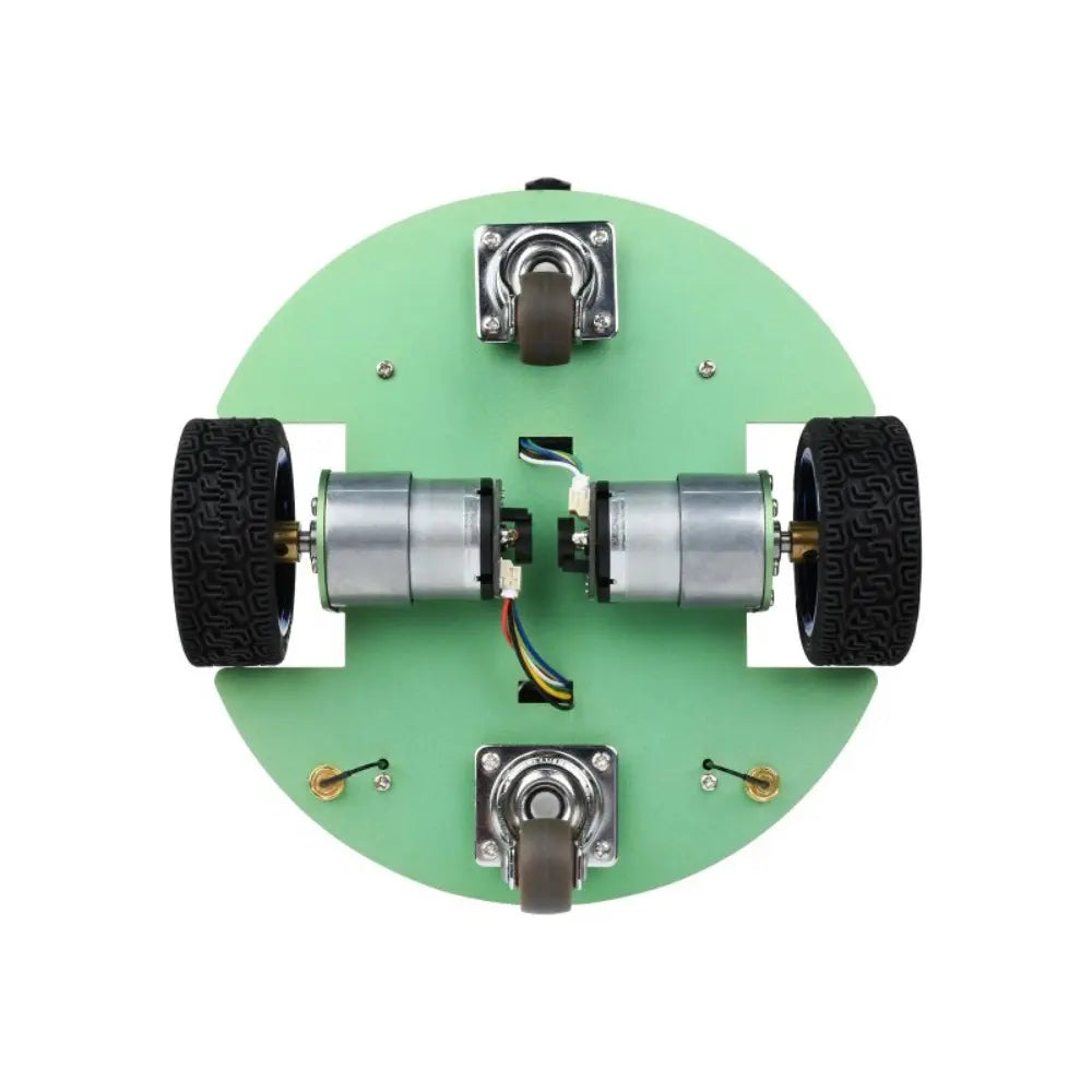 Waveshare JetBot プロフェッショナル版ROS AIキットアクセサリ、デュアルコントローラAIロボット、LiDARマッピング (Jetsonなし) (英国仕様)