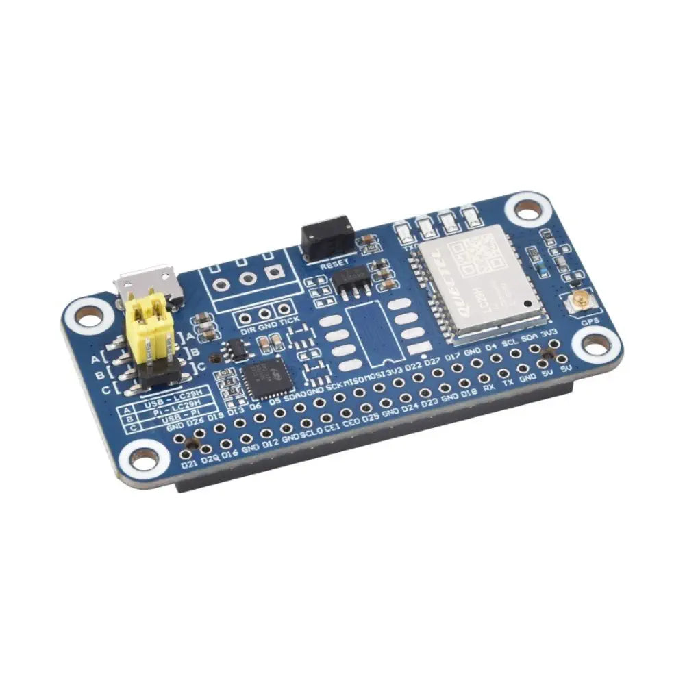 Waveshare LC29H シリーズ デュアルバンド GPS モジュール (Raspberry Pi 用)、L1+L5 ポジショニング (AA) GPS