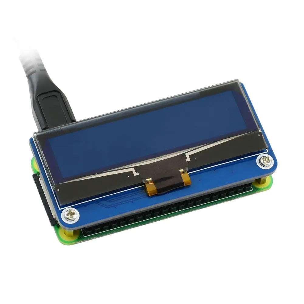 Waveshare 128×32、2.23インチ OLED ディスプレイ HAT (Raspberry Pi 用)