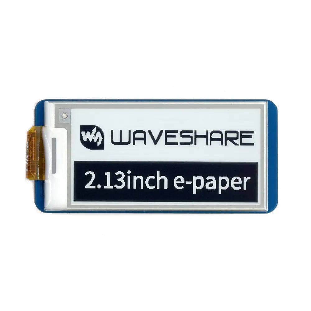 Waveshare 2.13インチ E-Paper E-Ink ディスプレイ モジュール、Raspberry Pi Pico 用、250×122、ブラック/ホワイト、SPI