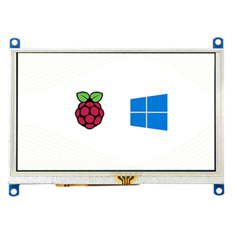 Waveshare 5インチ抵抗型タッチスクリーンLCD (G)、800×480、HDMI、さまざまなシステムをサポート