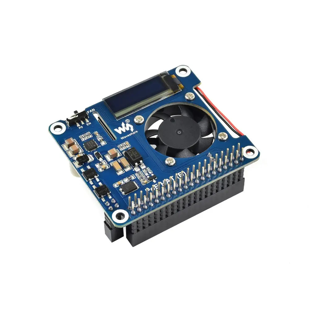 Raspberry Pi 3B+/4B および 802.3af PoE ネットワーク用 Waveshare Power over Ethernet HAT (B)