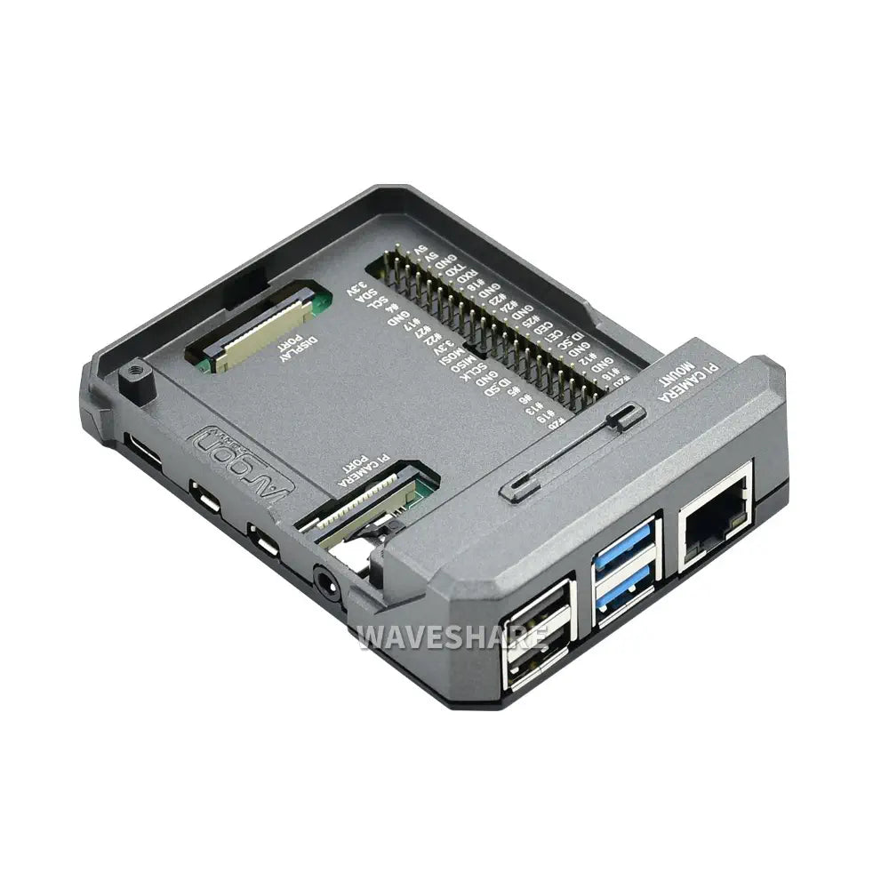 Argon NEO: Raspberry Pi 4 用スリムアルミケース、パッシブ冷却
