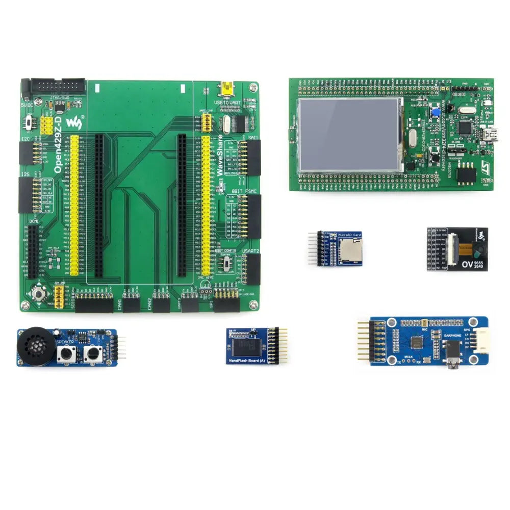 Waveshare Open429Z-D パッケージ A、STM32F4 開発ボード