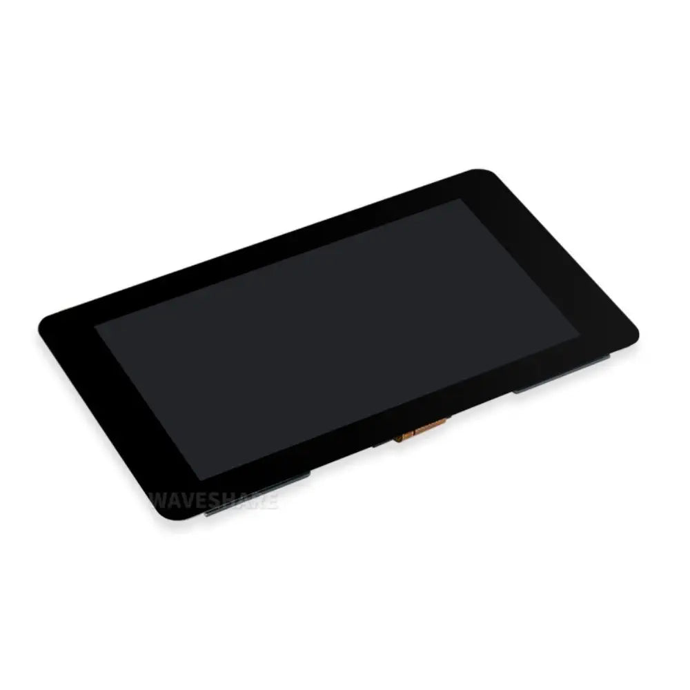 Waveshare 7インチ 静電容量式タッチディスプレイ、DSI インターフェース、IPS スクリーン、800×480、5 ポイントタッチ (ケース付き)