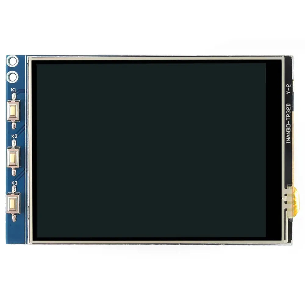 Waveshare 3.2インチ抵抗膜方式タッチディスプレイ (B) Raspberry Pi用、320×240、SPI