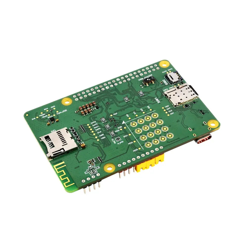 QuecPython 向け Waveshare EC200U-EU C4-P01 開発ボード、マルチモードおよびマルチバンド サポート、LTE Cat-1 / Bluetooth、GNSS