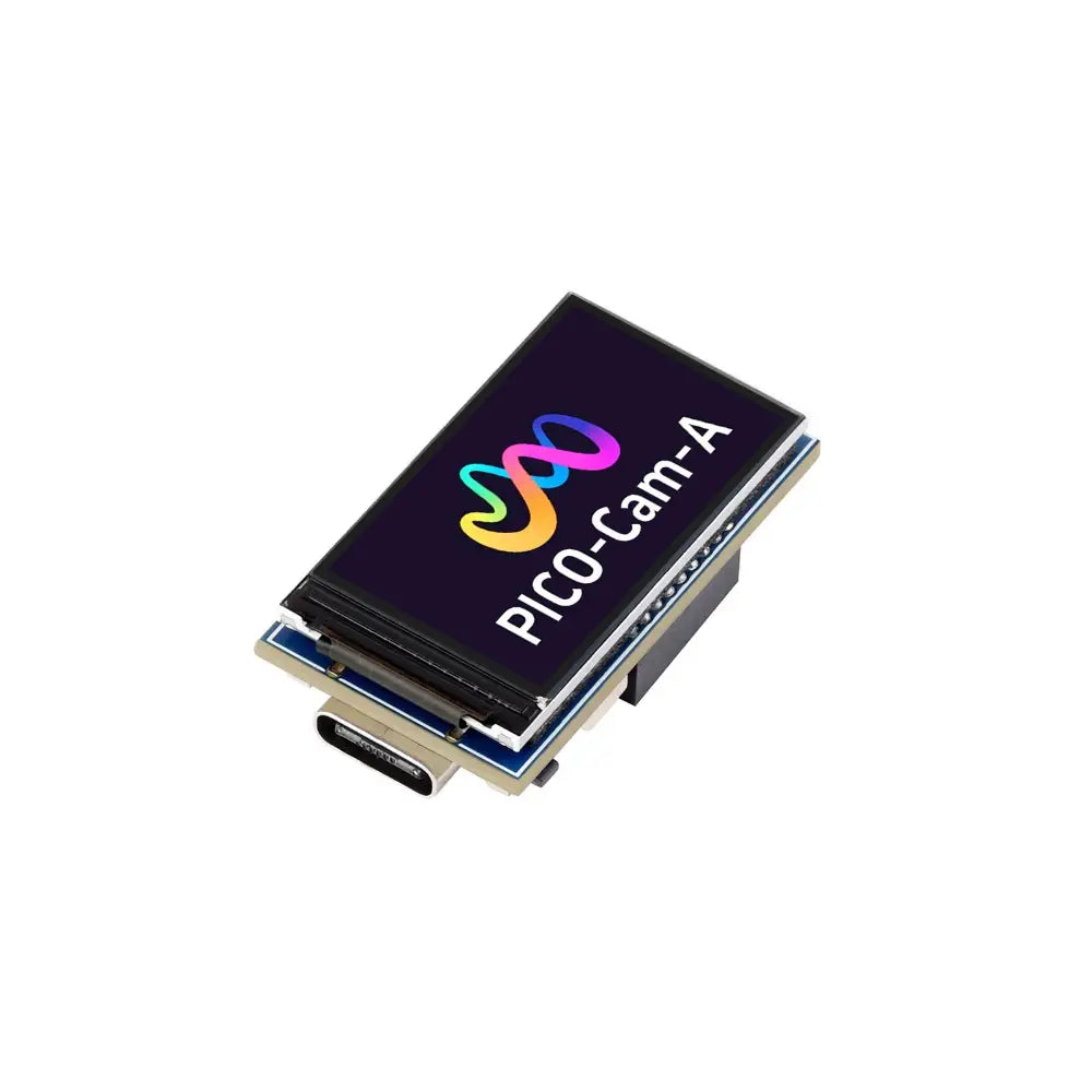 Waveshare RP2040 マイクロコントローラ カメラ開発ボード、オンボード HM01B0 グレースケール カメラ、1.14 インチ IPS LCD ディスプレイ