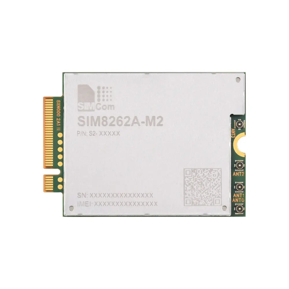 Waveshare SIMCom SIM8262A-M2 オリジナル 5G モジュール、M.2 フォーム ファクター、Qualcomm Snapdragon X62