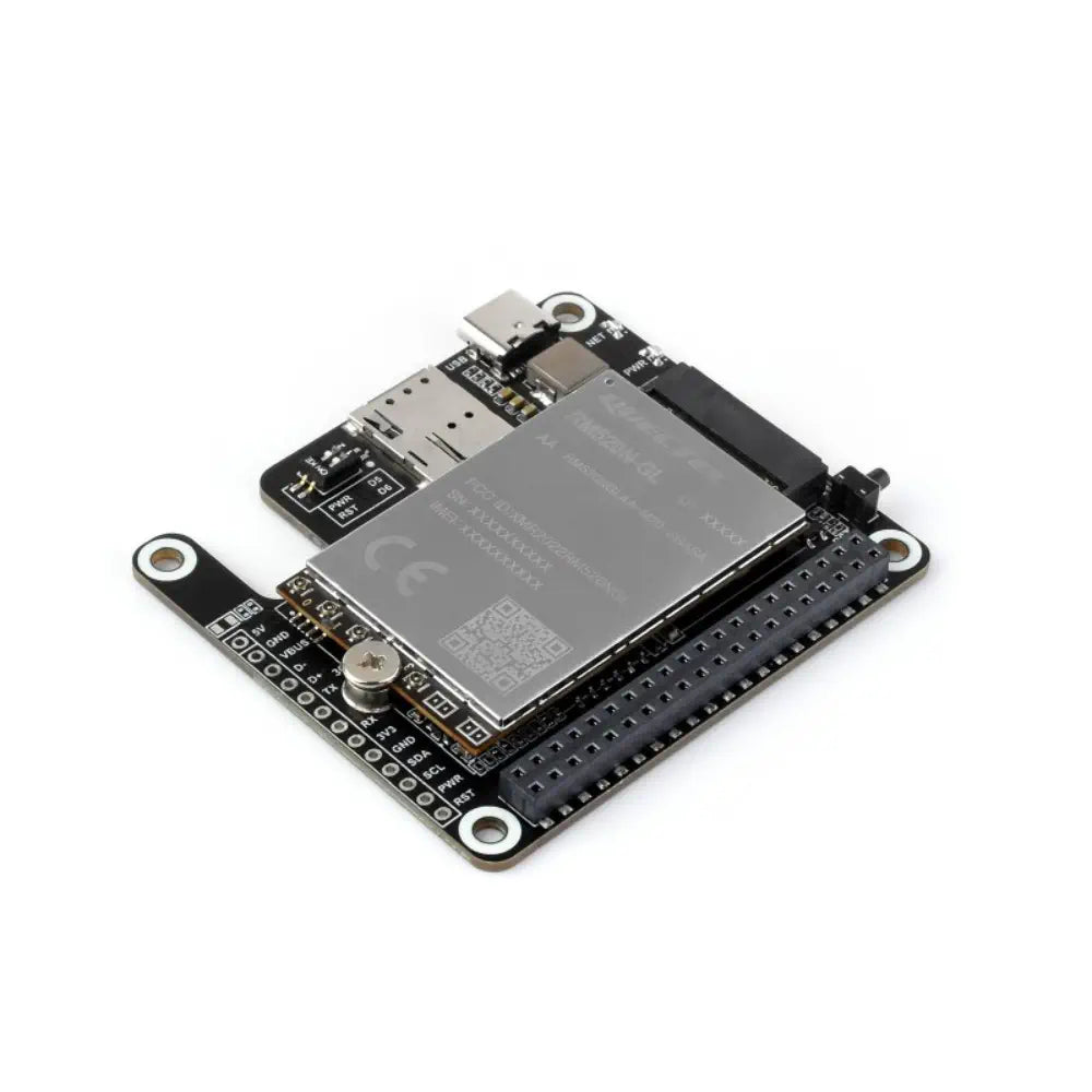 Waveshare PCIe to 5G/4G/3G HAT、Raspberry Pi 5用、3042/3052パッケージSIMCom/Quectel 5G（SIM8262A-M2）と互換性あり