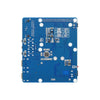 Waveshare WIFI6 デュアル ETH ミニコンピューター、Raspberry Pi CM4 用 (別売)、オンボード M.2 E (ボード、ケース、UK 電源)