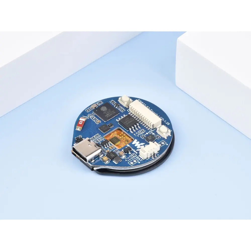 Waveshare ESP32-S3 開発ボード (1.28 インチ ラウンド タッチ LCD、コンパクト サイズ、加速度計、ジャイロスコープ付き)