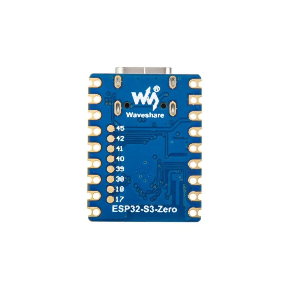 Waveshare ESP32-S3 ミニ開発ボード、ESP32-S3FH4R2 デュアルコア、240MHz、2.4GHz Wi-Fi および Bluetooth 5 (ヘッダー付き) ベース