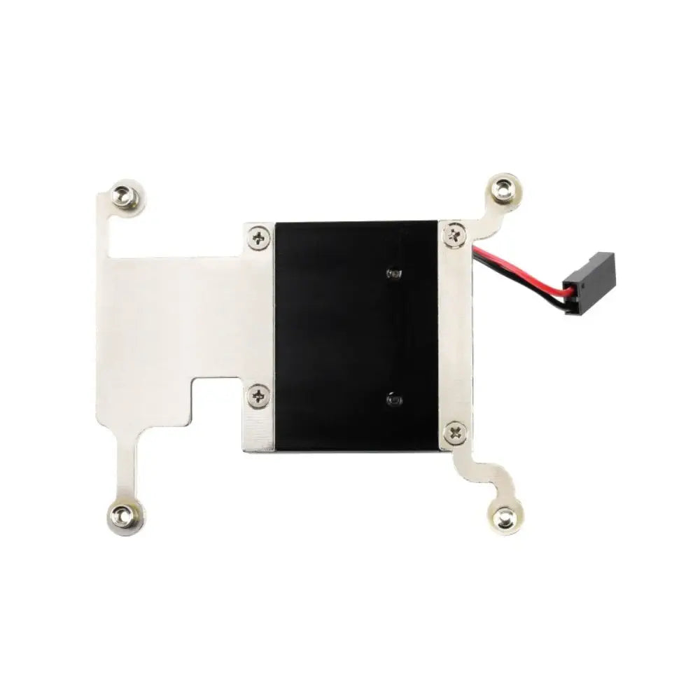 Waveshare ロープロファイル CPU 冷却ファン (Raspberry Pi 4B/3B+/3B 用、ブラケット付き (GPIO アダプター付き))