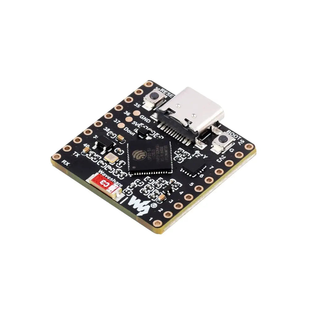 Waveshare ESP32-S3 開発ボード、オンボード 8 RGB LED マトリックス &amp; QMI8658 姿勢センサー、Wi-Fi / Bluetooth LE