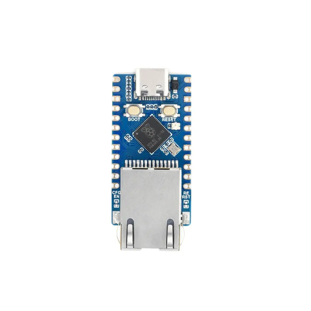 Waveshare RP2040-ETH ミニ開発ボード、RP2040 イーサネット ポート モジュール、RP2040 デュアル コア プロセッサ ベース