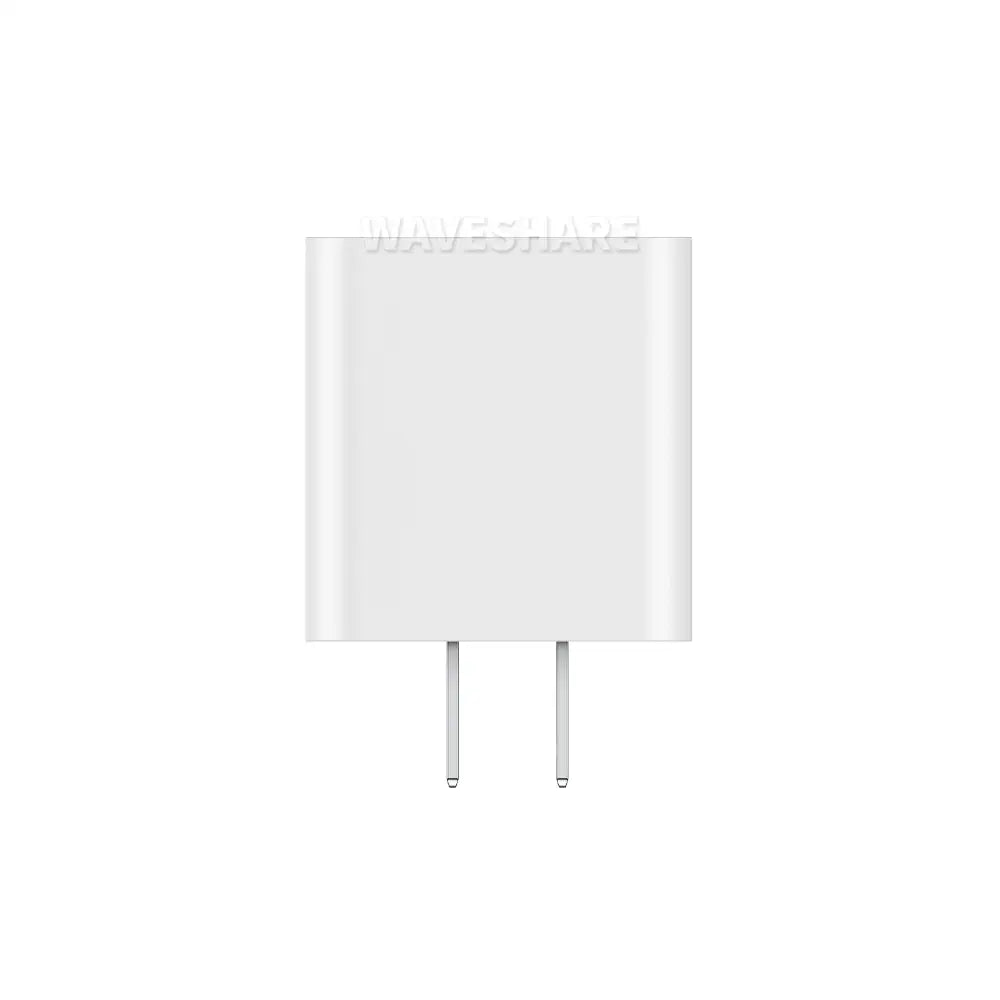 Waveshare PD30W デュアルポート急速充電器、USB Type-A/Type-C 壁掛け充電器ブロック、US プラグ