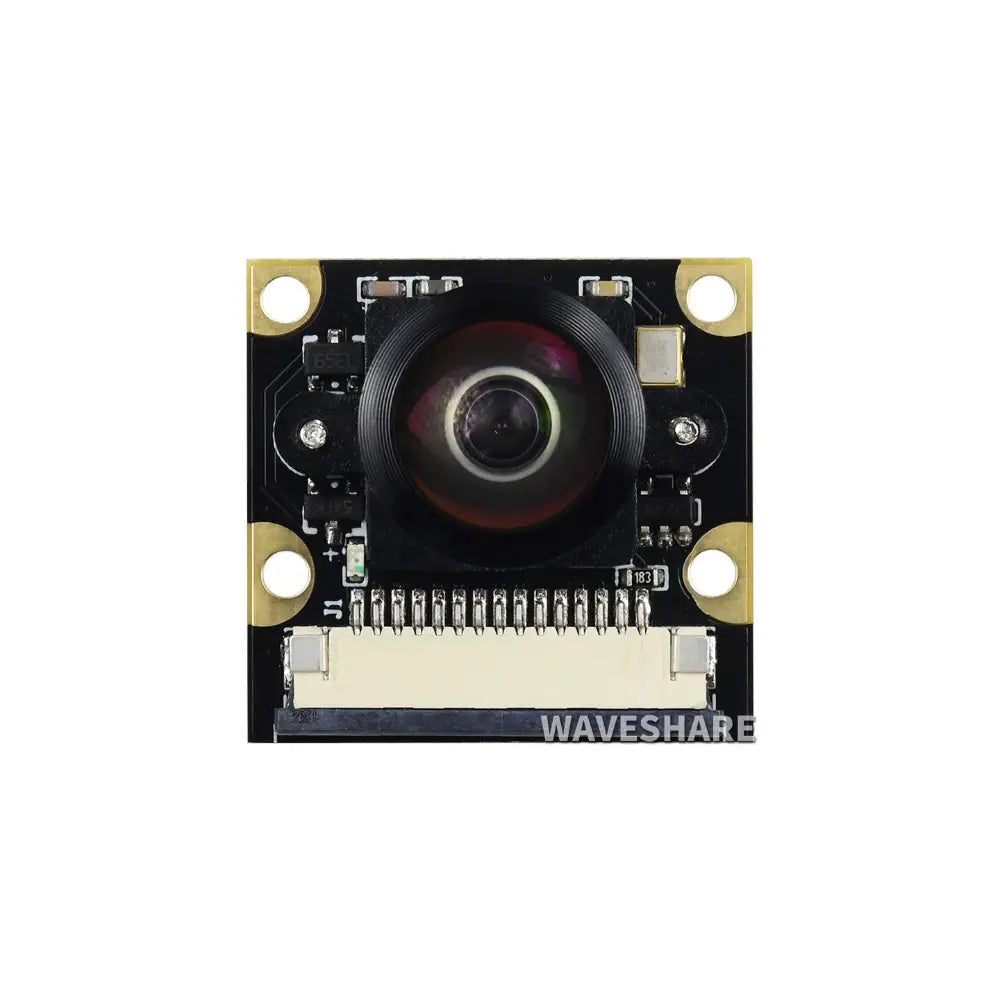 Waveshare Raspberry Pi カメラモジュール、魚眼レンズ