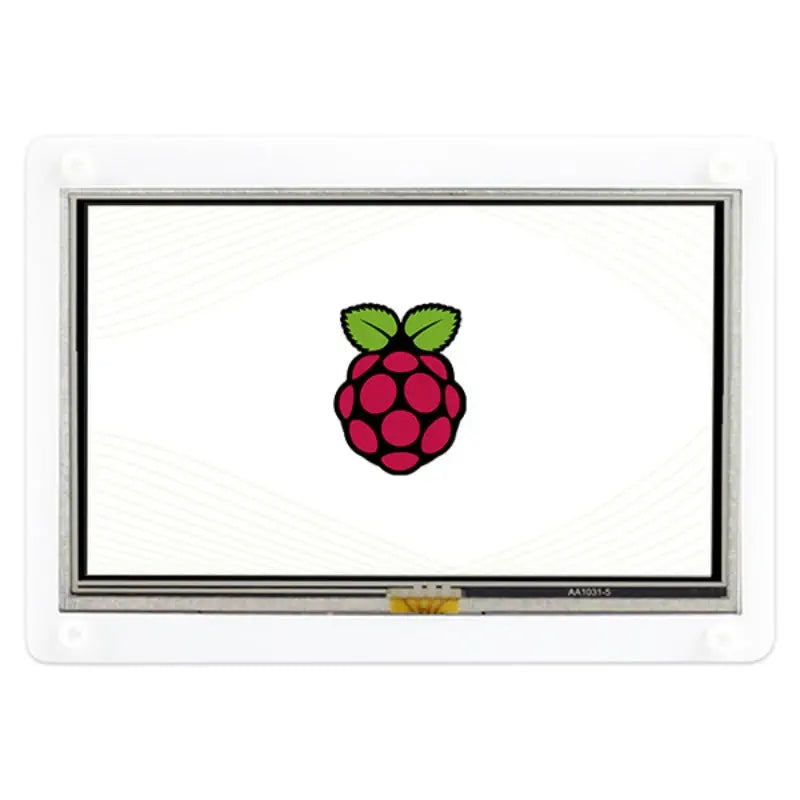 Waveshare 5インチ抵抗型タッチスクリーンLCD、バイカラーケース付き、800×480、HDMI、低消費電力