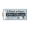 Waveshare 2.9インチ E-Paper E-Ink ディスプレイ モジュール Raspberry Pi Pico 用、296×128、ブラック/ホワイト、SPI