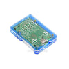 Waveshare 透明 &amp; ブルー アクリルケース Raspberry Pi 5 用、公式アクティブクーラーの取り付けをサポート