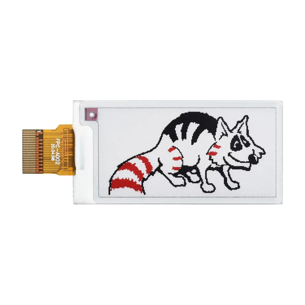 Waveshare 2.13インチ E-Ink Raw ディスプレイパネル、250x122、3色