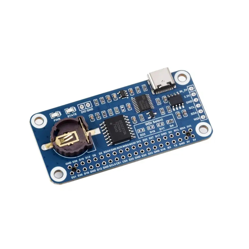 Waveshare RTC WatchDog HAT (B) Raspberry Pi用、オンボードDS3231SN高精度RTCチップ