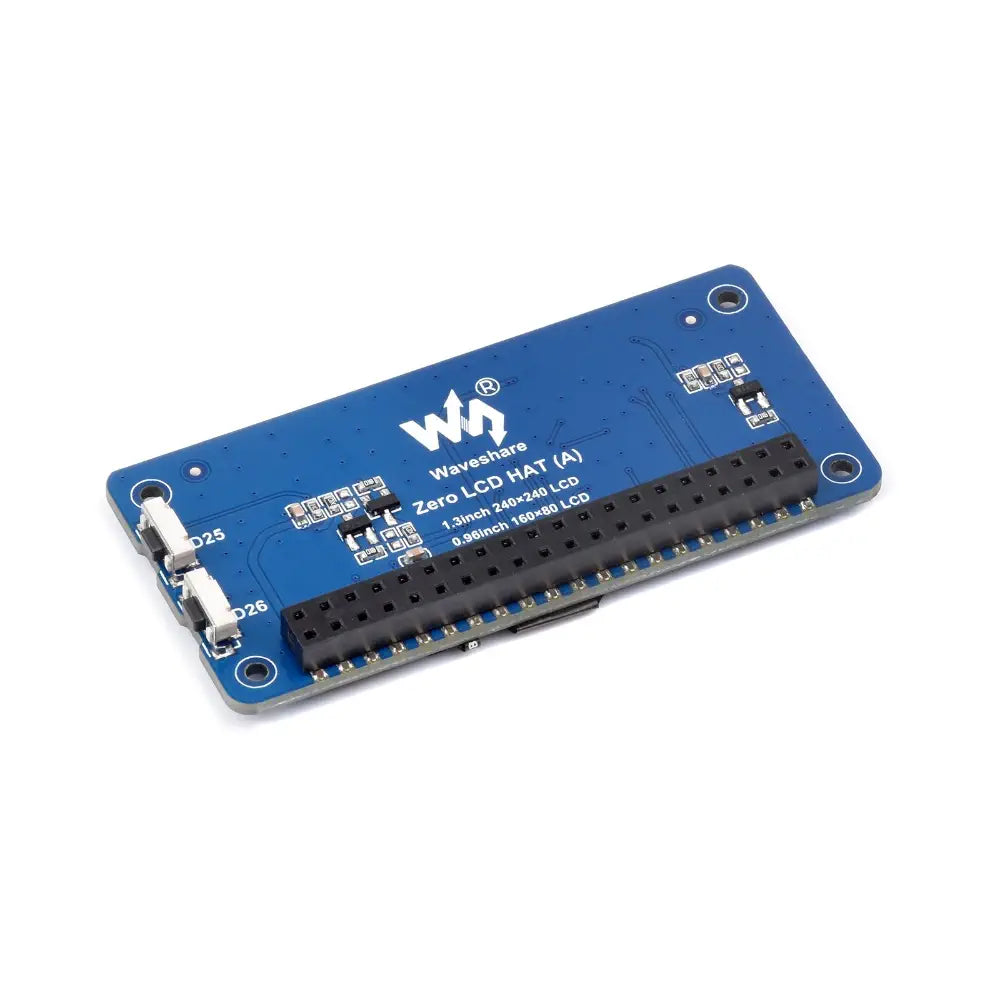 Waveshare トリプル LCD HAT (Raspberry Pi 用)、オンボード 1.3 インチ IPS LCD メイン スクリーンとデュアル 0.96 インチ IPS LCD