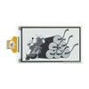 Waveshare 3.7 インチ e-Paper E-Ink Raw ディスプレイ、480×280、黒/白、4 グレースケール、SPI、PCB なし