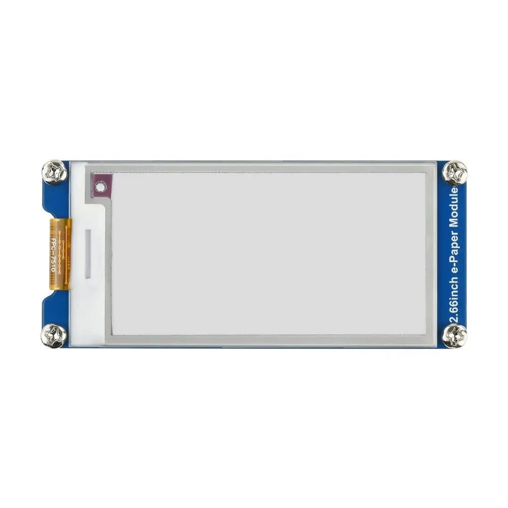 Waveshare 2.66インチ E-Paper E-Ink ディスプレイモジュール (B)、296×152、赤/黒/白、SPI