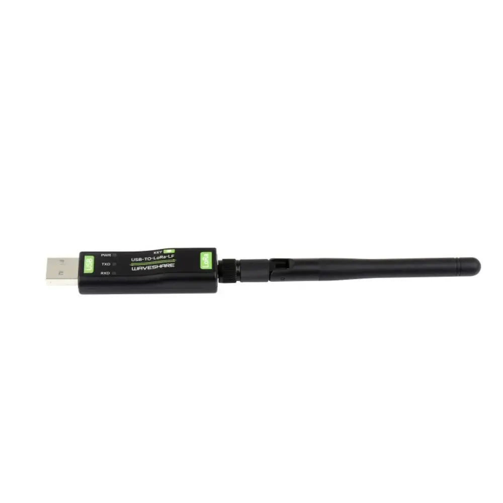 Waveshare USB から LoRa へのデータ転送モジュール、SX1262 (LF、XTAL クリスタル) ベース