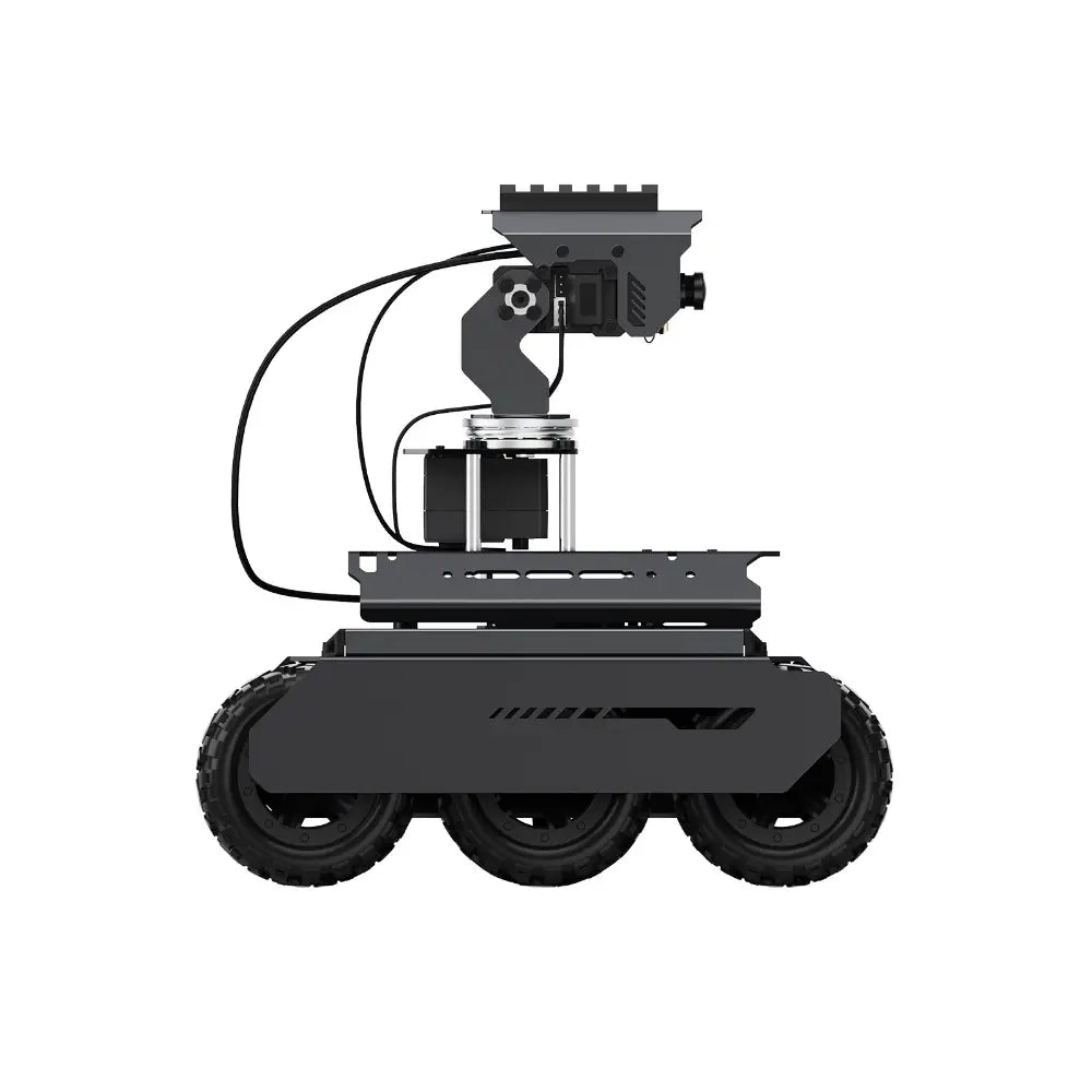 Waveshare UGVローバー オープンソース 6輪 4WD AIロボット デュアルコントローラ フルメタルボディ コンピュータビジョン Raspberry Pi 4B / Raspberry Pi 5に最適