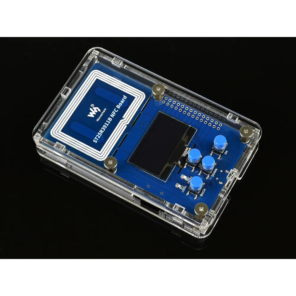 Waveshare ST25R3911B NFC 開発キット、NFC リーダー、AT32F413RCT7 コントローラー、マルチ NFC プロトコル