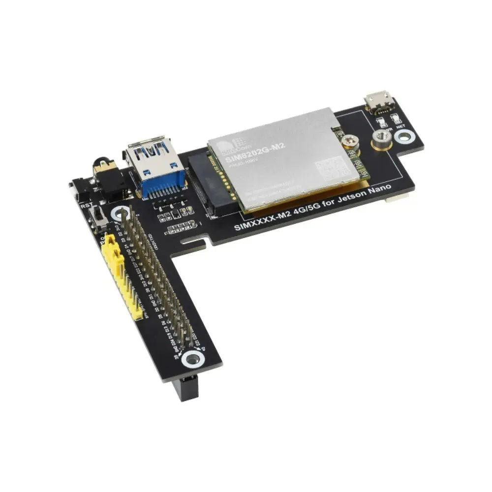 Jetson Nano 向けに設計された Waveshare 5G/4G/3G モジュール、マルチモード マルチバンド (SIM8202G-M2、米国)