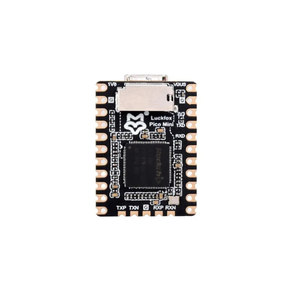 Waveshare Luckfox Pico Mini RV1103 Linux マイクロ開発ボード、ARM Cortex-A7/RISC-V MCU/NPU/ISP (128MB フラッシュ、ヘッダー付き)