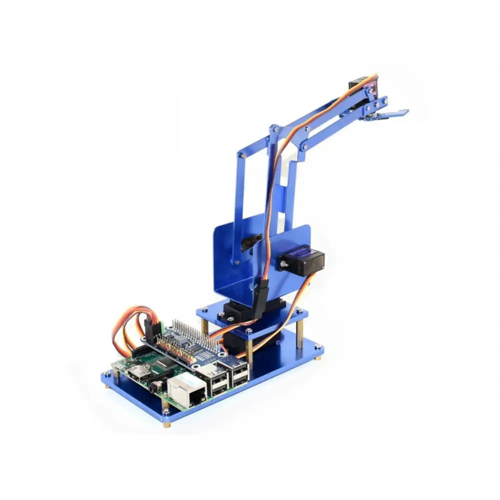 Waveshare 4-DOF メタルロボットアームキット Raspberry Pi、Bluetooth/WiFi用