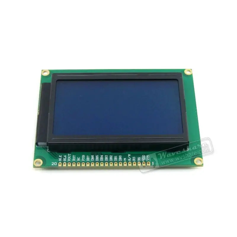 Waveshare LCD12864-ST (3.3V ブルーバックライト)