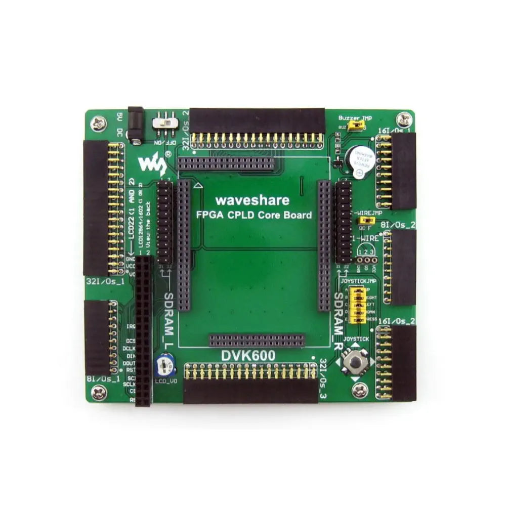Waveshare DVK600 FPGA CPLD マザーボード（コアおよびアクセサリ ボード用拡張コネクタ付き）