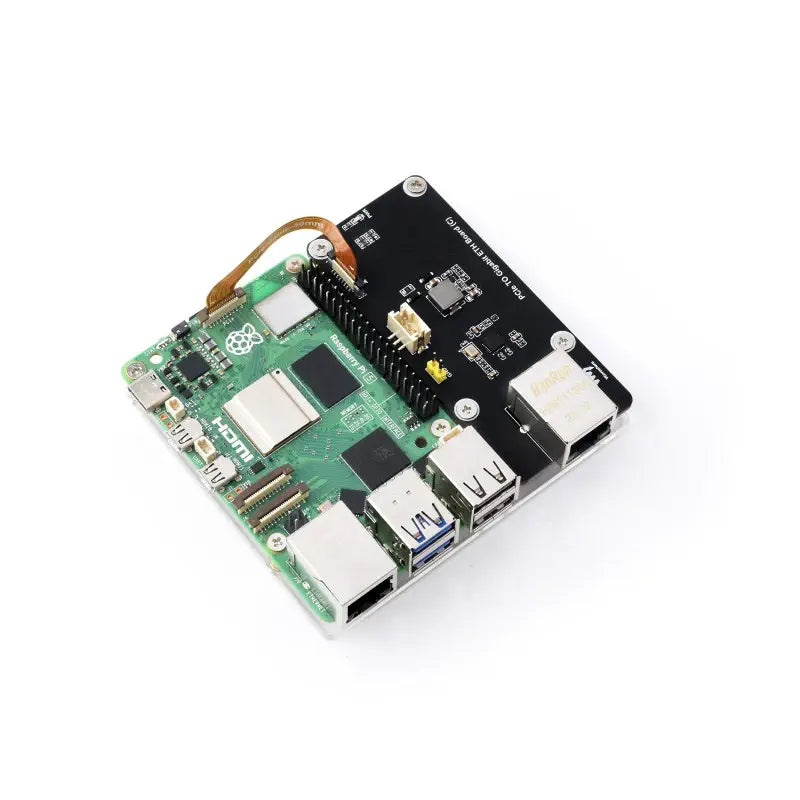 Waveshare PCIe からギガビット ETH ボード (C)、Raspberry Pi 5 用、Raspberry Pi OS をサポート、ドライバー不要、プラグ アンド プレイ アダプター
