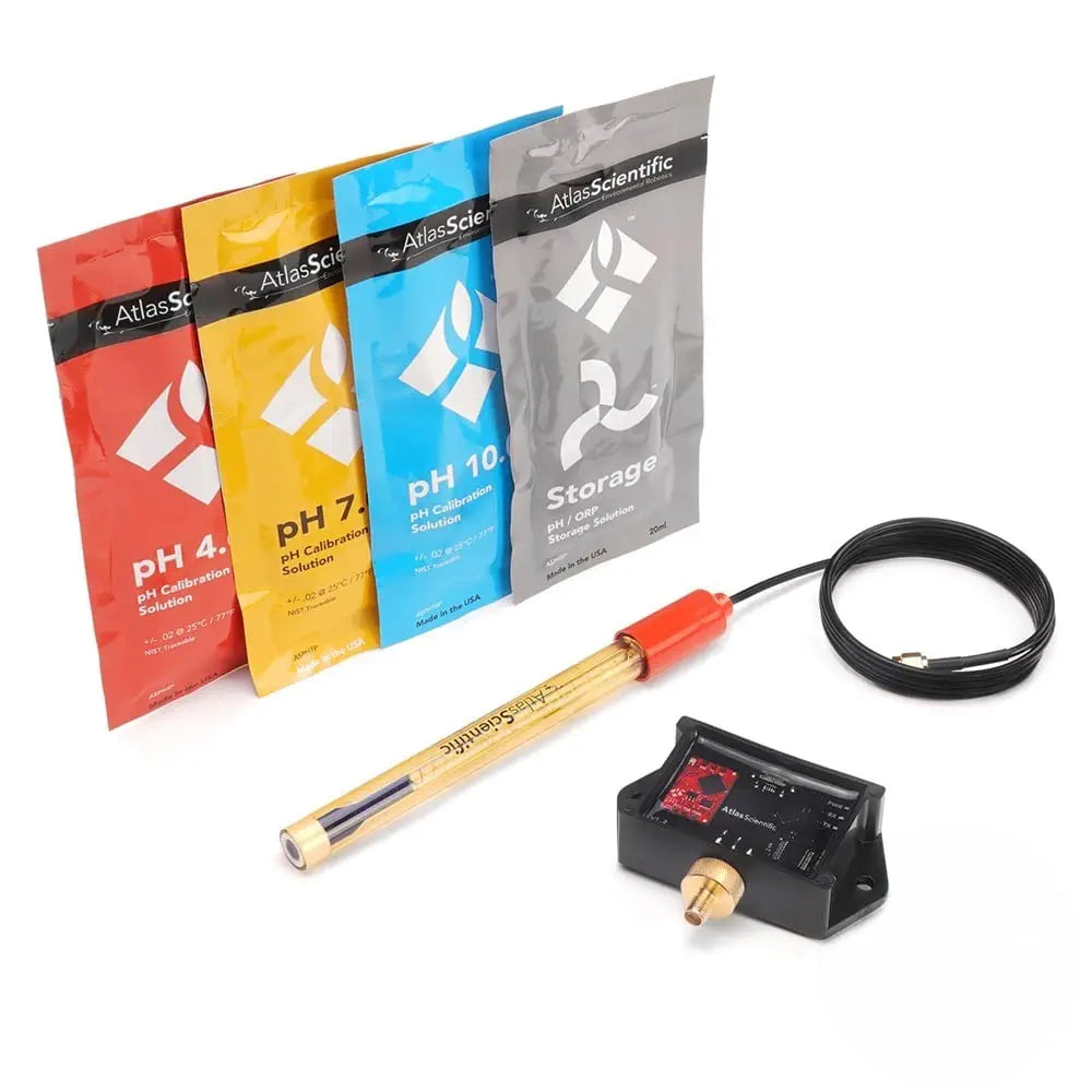 Atlas Scientific EZO Complete - pHキット 研究グレードpHプローブ / CoC付き
