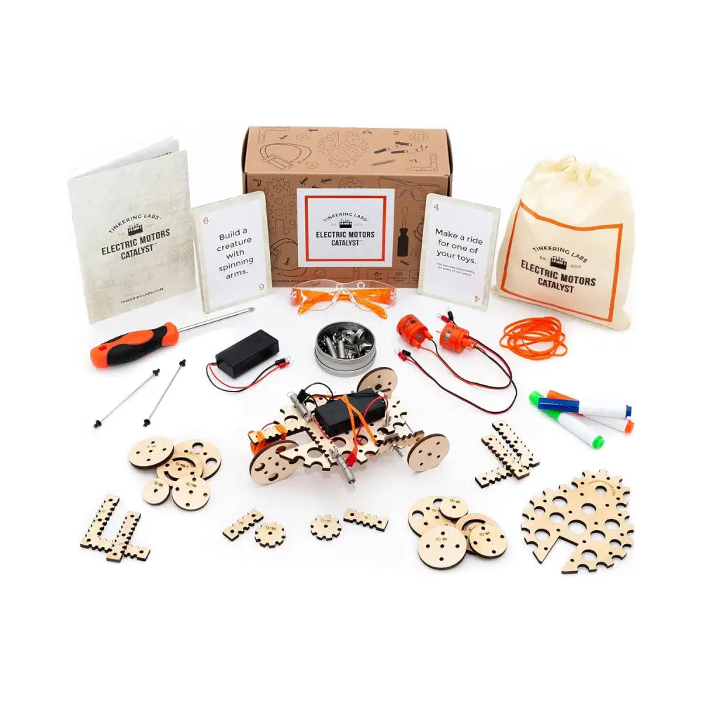 Tinkering Labs 電動モータ カタリストキット