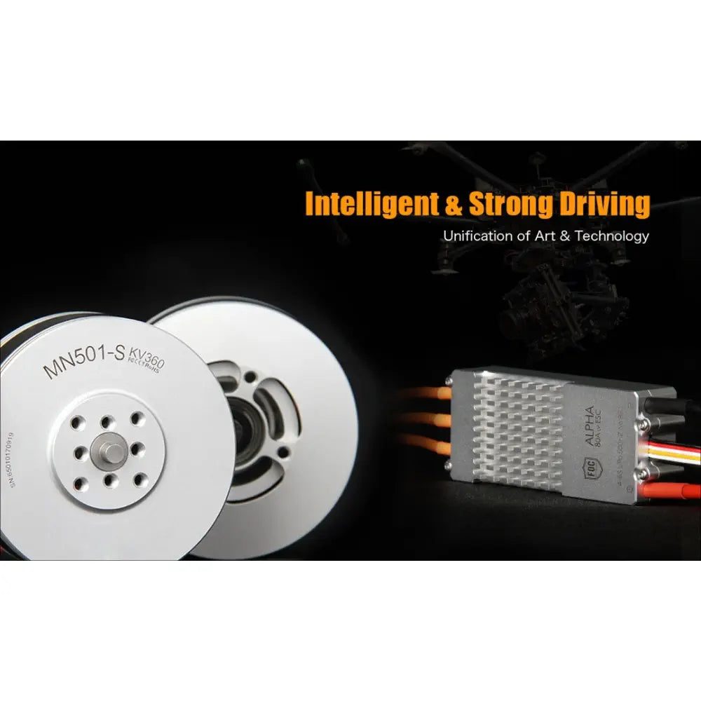 LIGPOWER MN501-S KV360 防水UAVモーター（最大推力4.6kg）