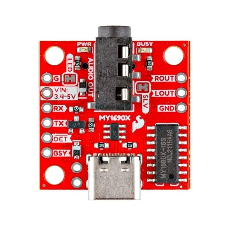 SparkFun オーディオプレーヤー ブレイクアウト - MY1690X-16S